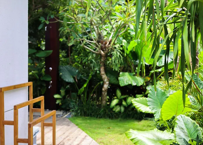 Modern Wellness Retreat Icebath Pool Zen Patio Villa Uluwatu