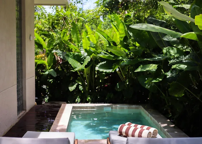 Modern Wellness Retreat Icebath Pool Zen Patio *