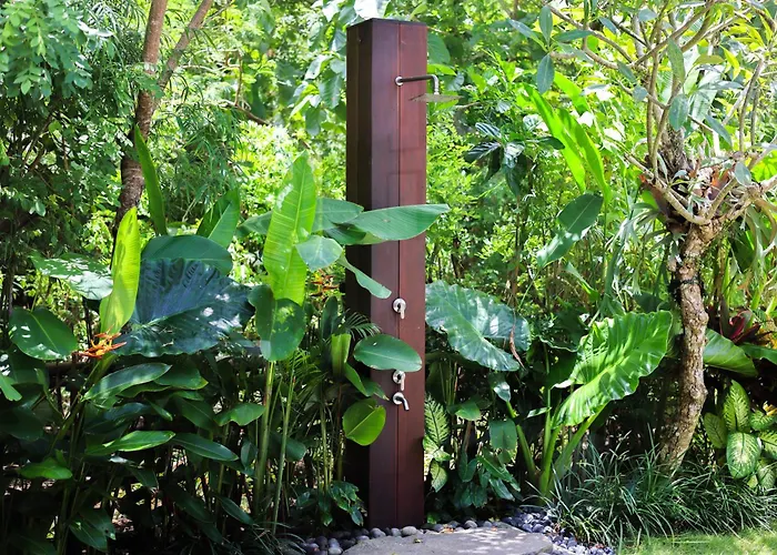 Modern Wellness Retreat Icebath Pool Zen Patio Villa Uluwatu